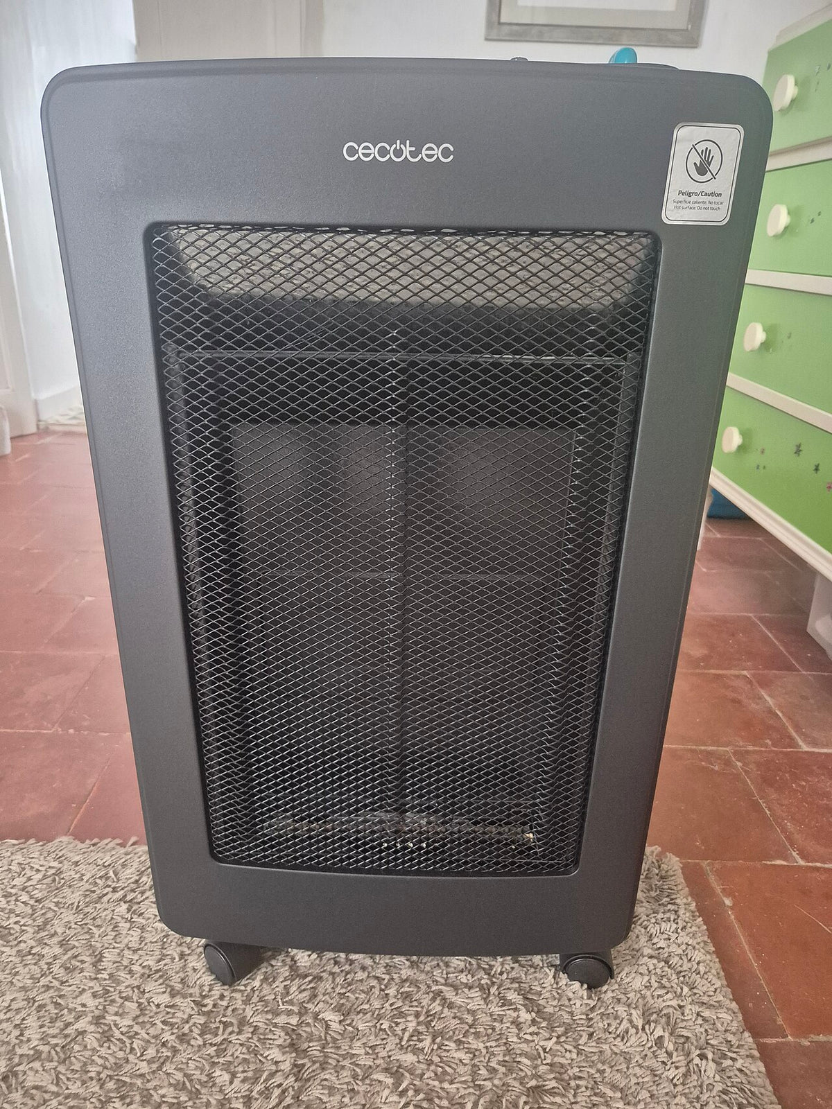 Ceramic Space Heater, 1500W with Thermostat