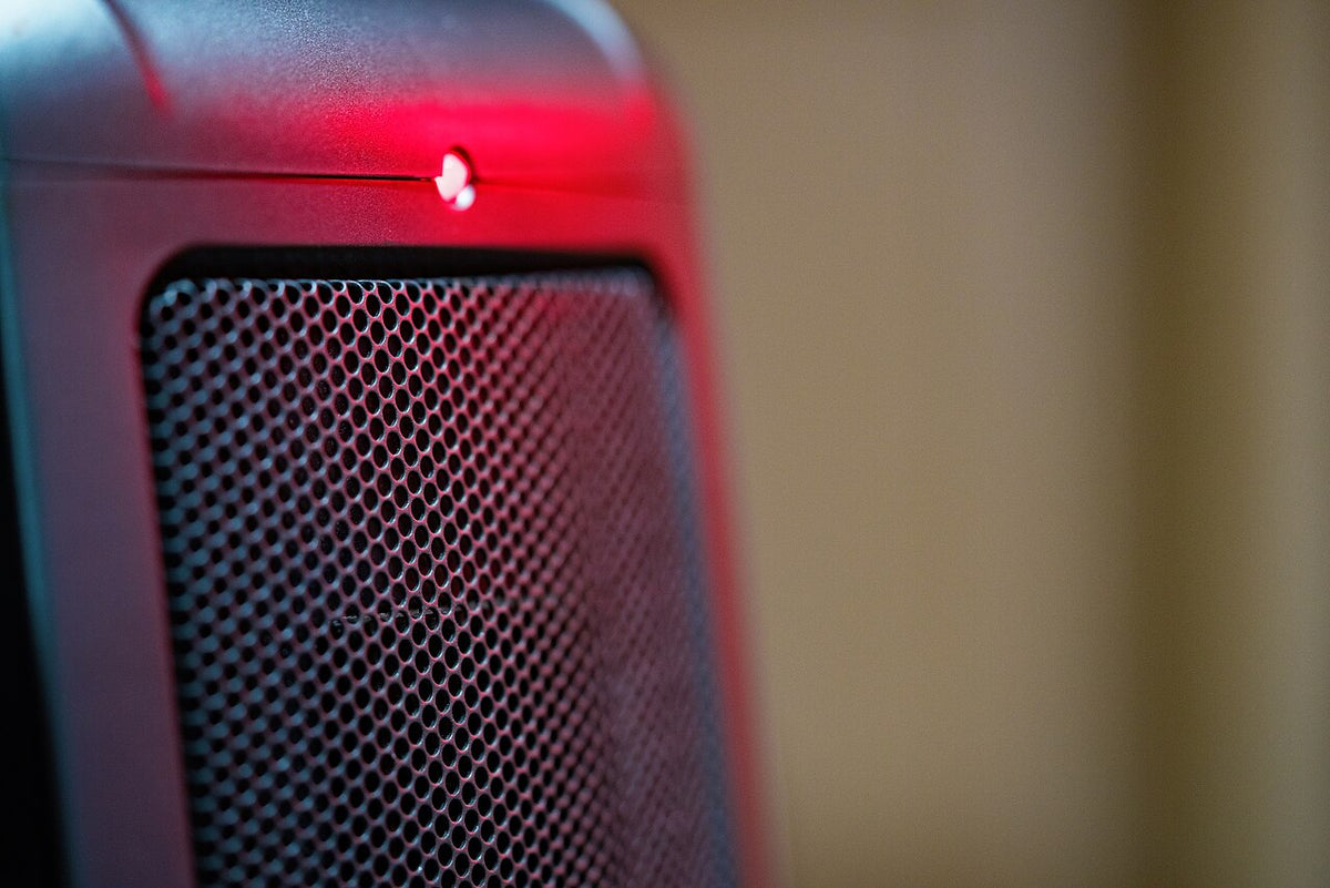 Ceramic Space Heater, 1500W with Thermostat