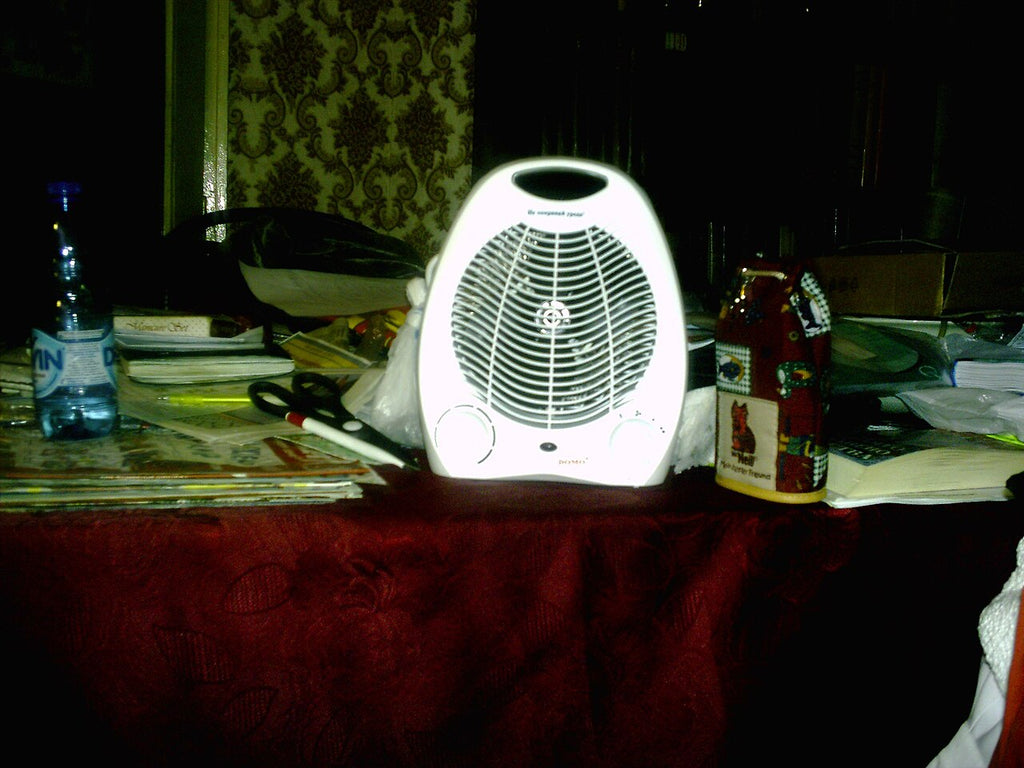 Ceramic Space Heater, 1500W with Thermostat